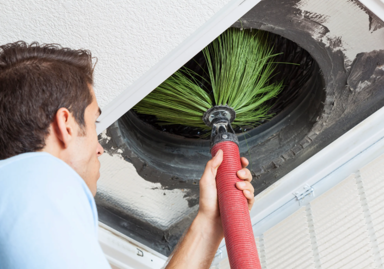 Duct Cleaning Bonney Lake, expert technician performing duct cleaning