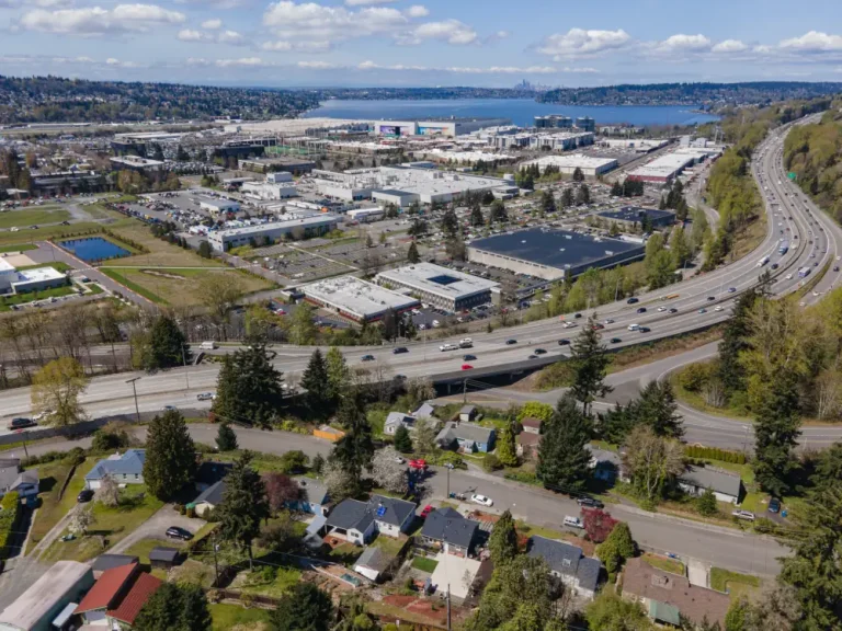 Renton's Trusted HVAC Service Provider | Pristine Air Services - Areal photo of Renton, WA.