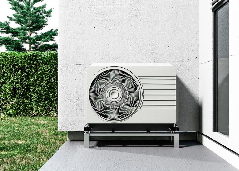 photo of heat pump