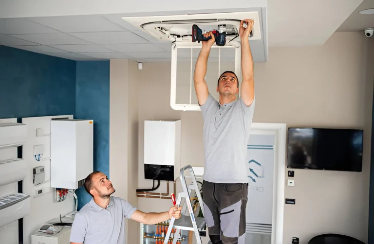 air duct vent installation