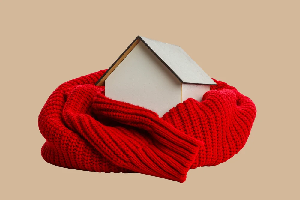Illustration of a warm, comfortable home